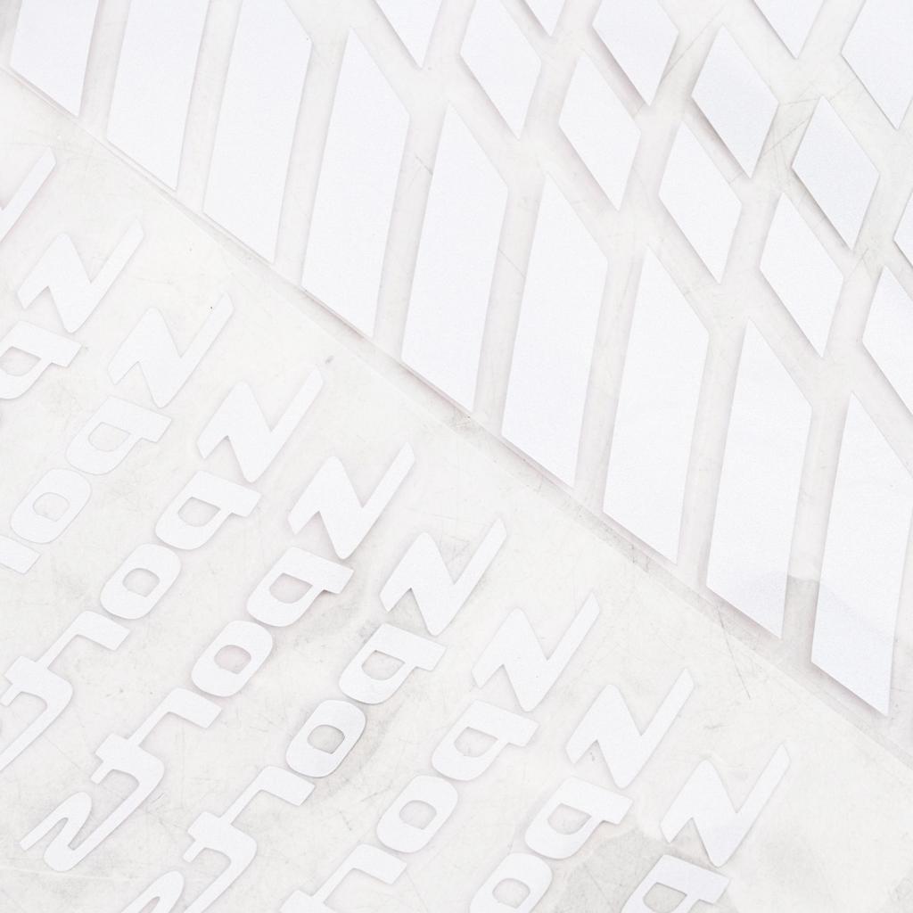 18 21 Inch Wheel Rim Reflective Sticker Tape Red Decals for Sporty Bikes