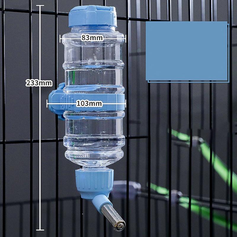 Питьевой фонтанчик для собак, подвесной тип, бутылка для воды для домашних животных, катящийся шар, автоматическая подача воды для маленьких