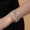 New Bracelet Jewelry Fashionable Bridal Bracelet Elastic Diamond Set Bracelet Bridal Fashion Bracelet