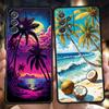 Чехол для телефона 'Кокосовая пальма' для Samsung Galaxy A15 A13 A35 A55 A51 A71 A41 A31 A21S A03S A05 A12 A23 A25 A33 A53 A73 5G