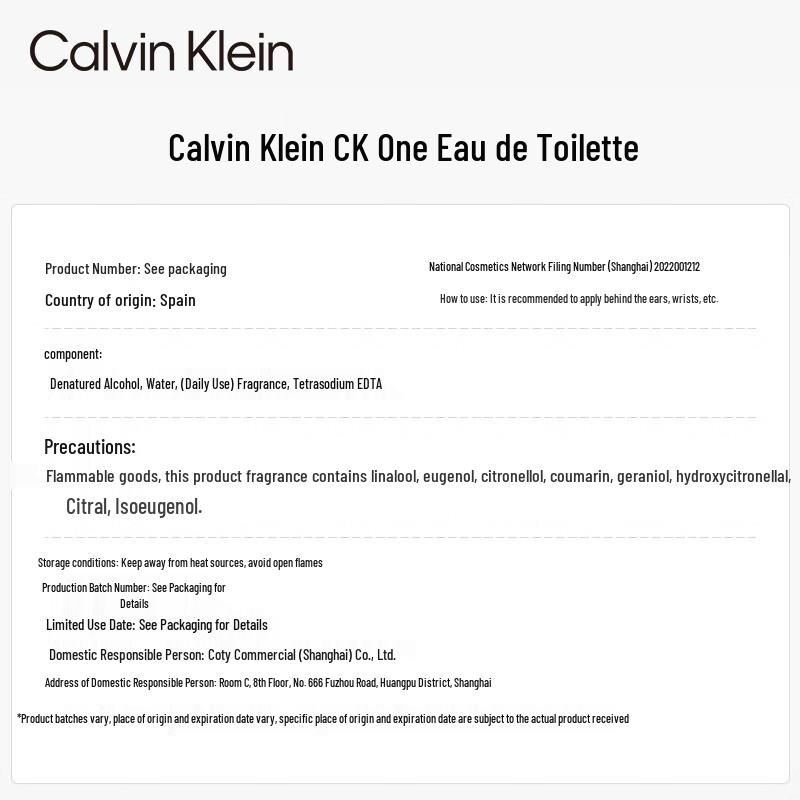 Calvin Klein Коллекция знаковых ароматов