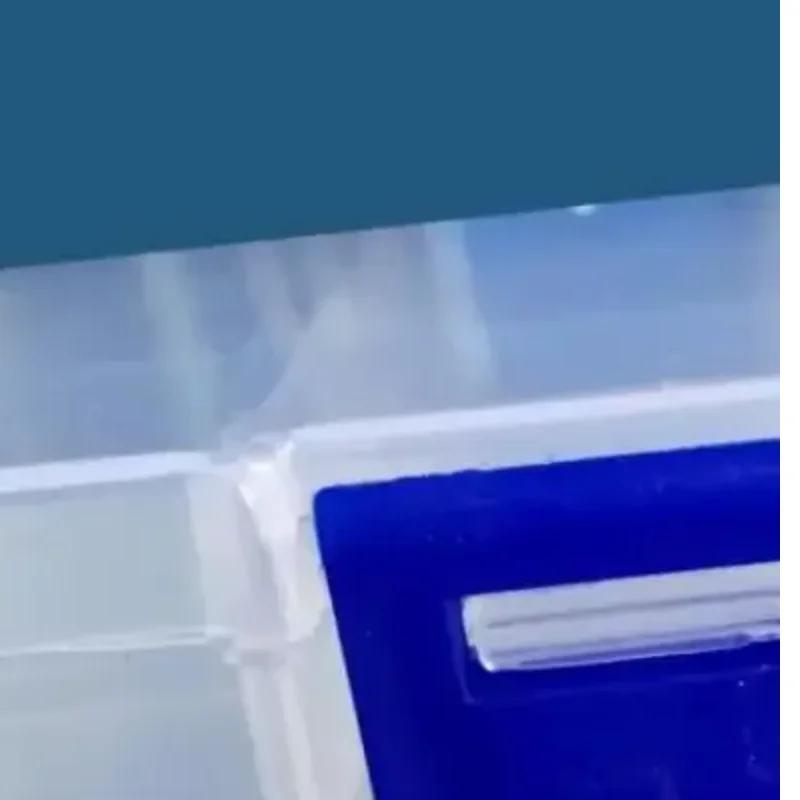 24 Отделения Практичный Пластиковый Контейнер для Хранения с Отсеками Органайзер для Деталей Шкатулка Держатель для Винтов Бусин Бижутерии Контейнер-Дисплей 1/3 ШТ.