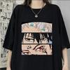 Jujutsu Kaisen Group Stacked Eyes T-Shirt Tops Tee Manga Anime Fan T Shirt S-4XL