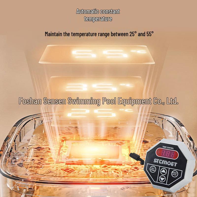 Octagonal Bathroom Sauna Steam Generator with External Controller