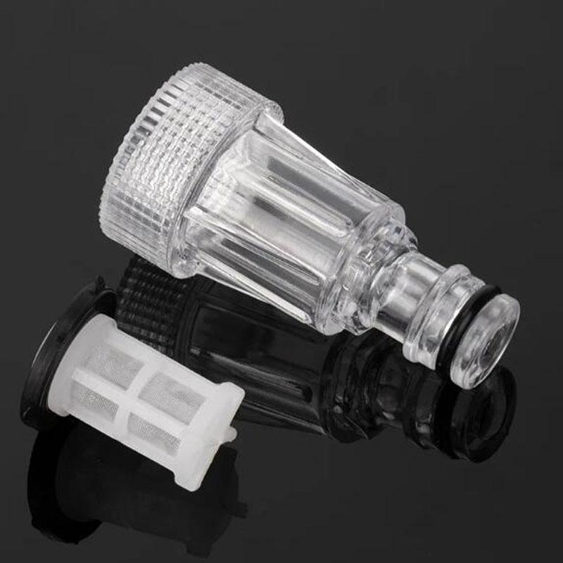 High Pressure Clean Machine Water Filter Car Washer Water Pipe Quick Connect Adapter Cleaning Accessories Tool Parts