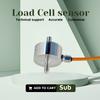 BENGBUZZYQ Tension Rod Load Cell 0-5000KG Stainless Steel High Precision Force Sensor for Automation Industrial Weighing Robotic