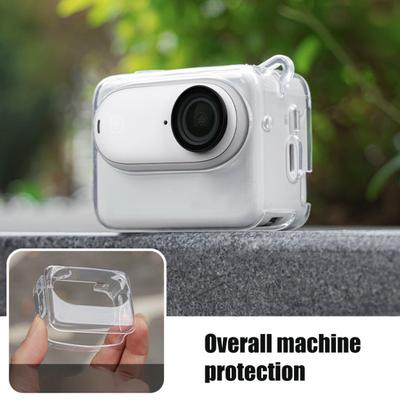 Защитный чехол для экшн-камеры для Insta360 GO 3S Водонепроницаемый Ударопрочный Защитник спортивной камеры Прозрачный