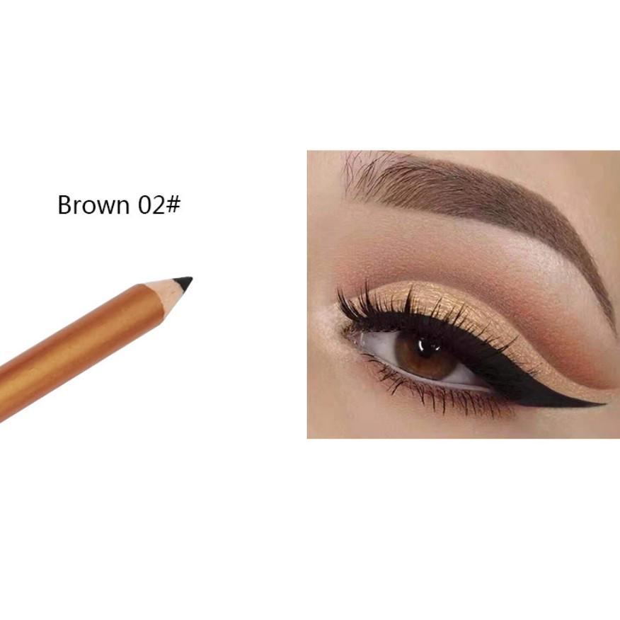 Двухцветный карандаш для губ, бархатная матовая помада, ручка для макияжа глаз, ручка для теней для век, прочный водонепроницаемый легкий легкий макияж, карандаш для бровей