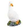 Outdoor Simulation White Duck Statue Landscape Sculpture Courtyard Garden Decoration