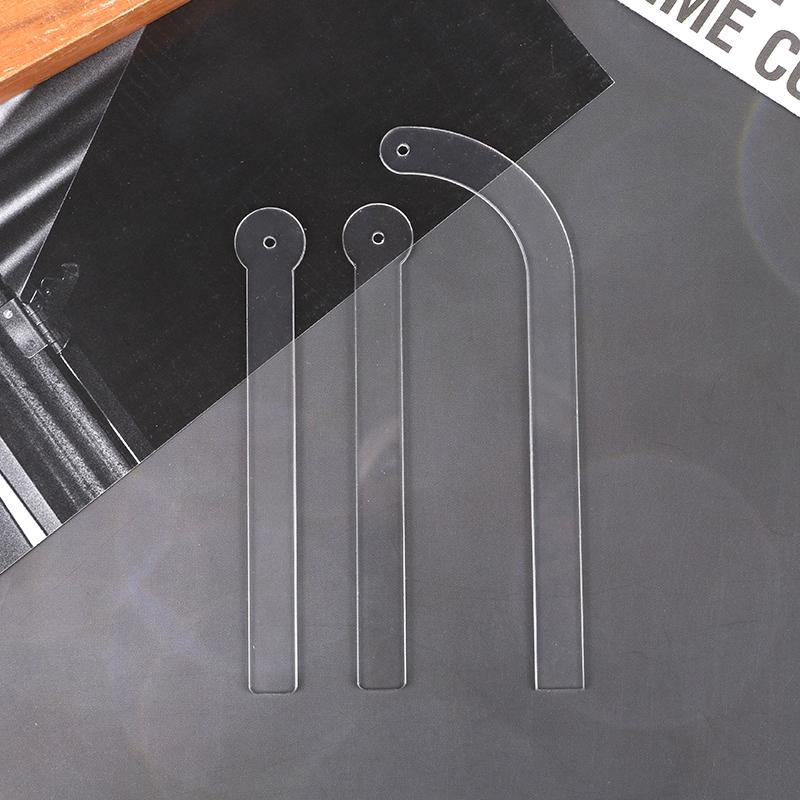 1/5 шт. Прозрачная акриловая подставка-держатель для серег, Стойка, Палочка для демонстрации эффекта ношения серег, Палочка для примерки ювелирных изделий