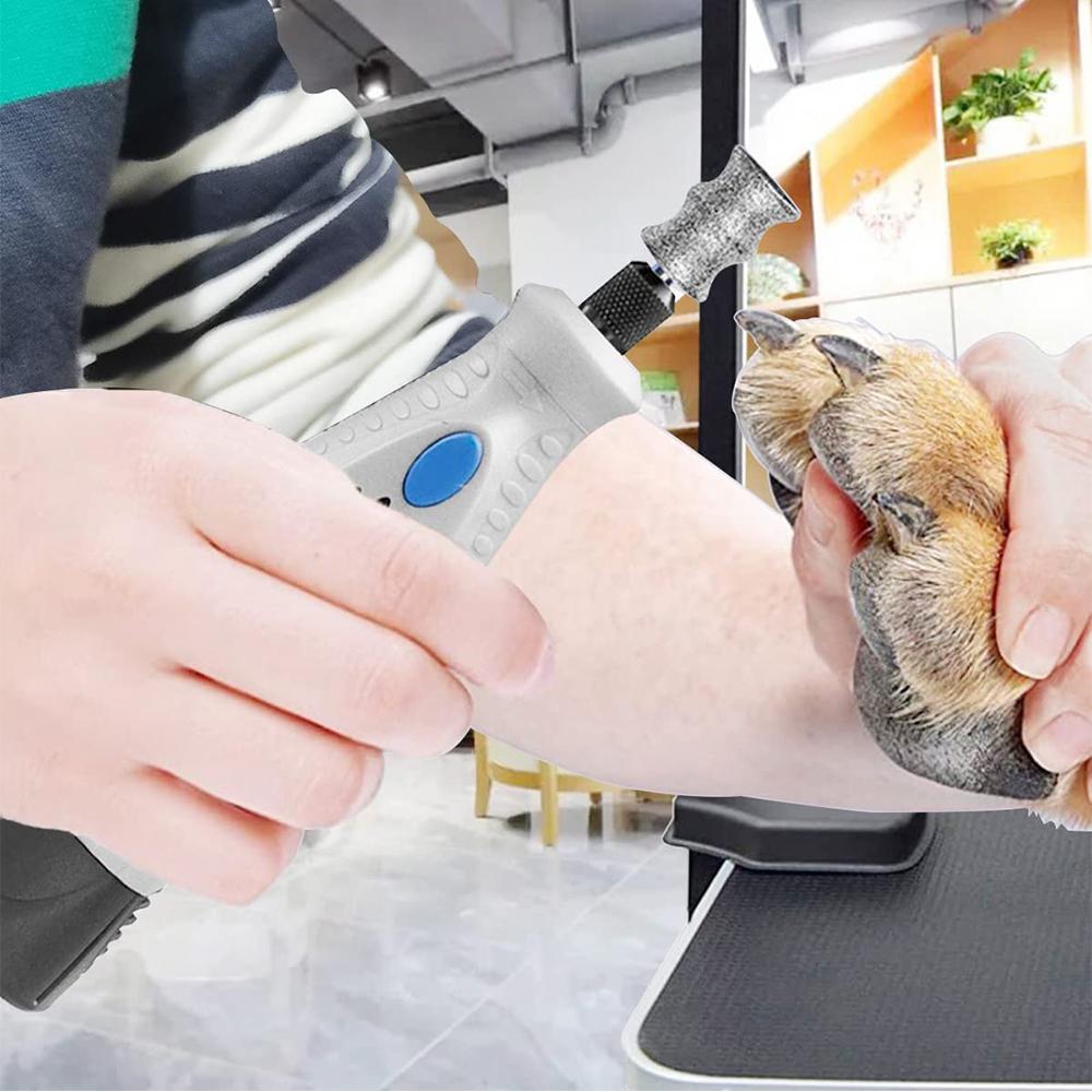 2 шт. Насадки для когтеточки для собак, алмазная вращающаяся насадка для ухода за когтями собак и домашних животных