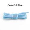 Fashion Color Flash Shoelaces Outdoor Sport Wear Resistant Circular Sports Shoelaces Metallic Luster Gold Silver Flat Shoe Laces