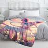Pok É Mon Themed Printed Flannel Blanket for Bedrooms,Living Rooms,sofa blankets,Offices,Lunch Breaks,Picnics,