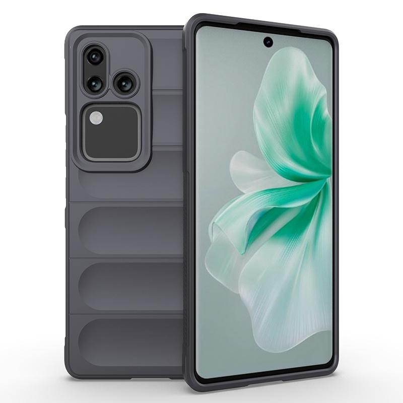 Чехол для Vivo V30 Чехол-обложка для Vivo V30 Fundas Coque Мягкий силикон Дружелюбный к коже ТПУ Защитный задний бампер для телефона Для Vivo V30 5G