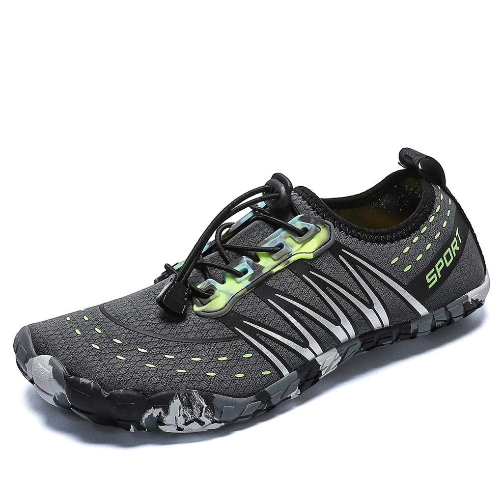 Couple River Tracing Shoes for Outdoor Hiking Five Finger Anti Slip Wear-resistant Beach Swimming Fishing Water Skiing Shoes