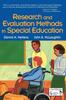 The Research and Evaluation Methods In Special Education Book