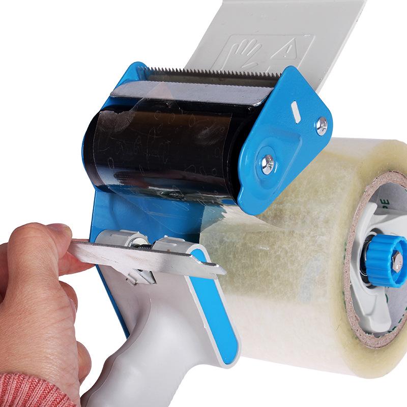 72mm Metal Tape Dispenser Handheld Cutter Sealing Machine 3-inch