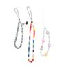 Wrist Strap Beaded Phone Lanyard Beaded Cellphone Charm Pearl Phone Chain Christmas Present
