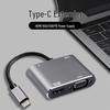 Док-станция USB-C на HDMI/VGA: Конвертер для зеркалирования экрана телефона на монитор
