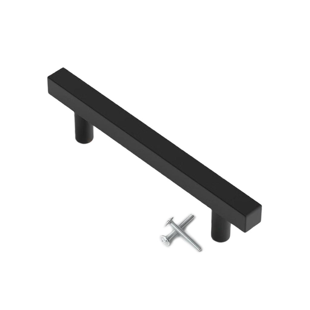 Ручка для шкафа из алюминиевого сплава, квадратная декоративная ручка для кухонного шкафа, гардероба, прочная