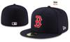 Классическая бейсболка Boston Red Sox с вышивкой, плотно прилегающая, с защитой от солнца