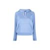 Polo Ralph Lauren FW22 Solid Color Hooded Drawstring Long Sleeve Sweatshirt Women Sweatshirt Blue 211872989-003