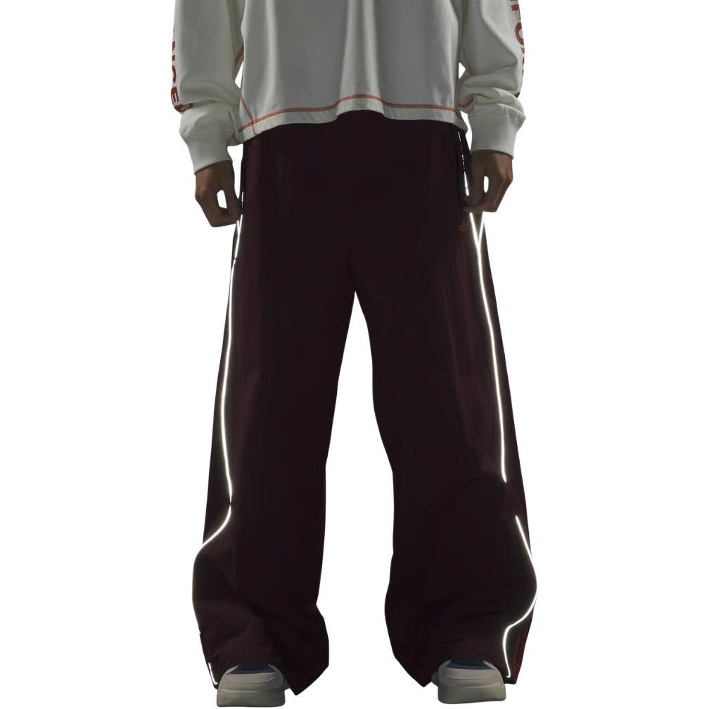 adidas Los Angeles Venice Wind Pants Relaxed Pants 'Burgundy' Men's JX3800