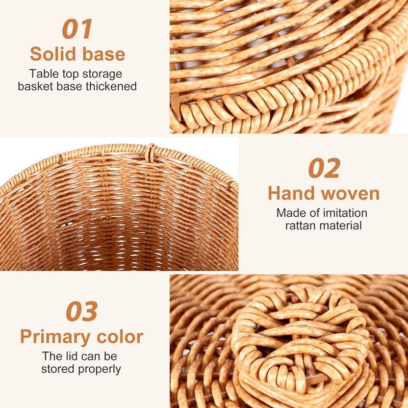 Мусорное ведро из плетеной корзины, круглая корзина для мусора из ротанга с крышкой, кашпо, плетеные корзины для хранения, плетеная корзина для мусора, мусорное ведро