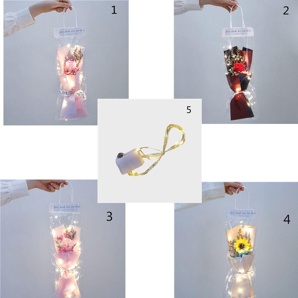 Принадлежности Роза Гвоздика Подсолнух Имитация цветка Мыльные цветы Искусственные цветы Мини-букет