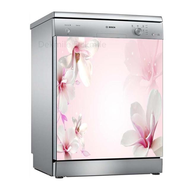 Чаша для мытья цветов, самоклеящиеся наклейки для посудомоечной машины, настенная дверная крышка, кухонные украшения, аксессуары, подарок, целая пленка, наклейка на обои