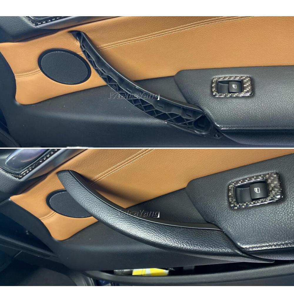 Высококачественная автомобильная внутренняя дверная ручка для BMW E70 E71 E72 X5 X6 06-14, накладка на панель 51416969402, межкомнатная дверь