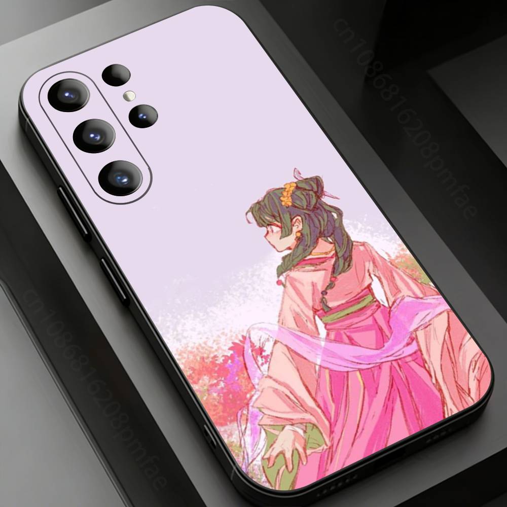 Maomao A-Apothecary Diaries Phone case for Samsung Galaxy S24,25,26,23 22,21,S20 Plus Ultra FE soft fundas cases