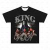 Rapper KING VON Retro Graphic T Shirt Men's Hip Hop Clothing T-Shirts Y2k Unisex Fashion Oversized Ghetto Gangster Top