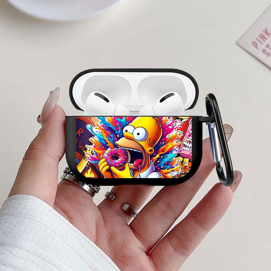 Earphone Cases Cover Case For Airpods Pro3 Pro 3 1 4 2 Pro2 Homer Simpsons