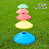 Pack of 25 Football Disc Soccer Marking Cones Outdoor Sport Baseball Basketball Tennis Training Trainers Learners