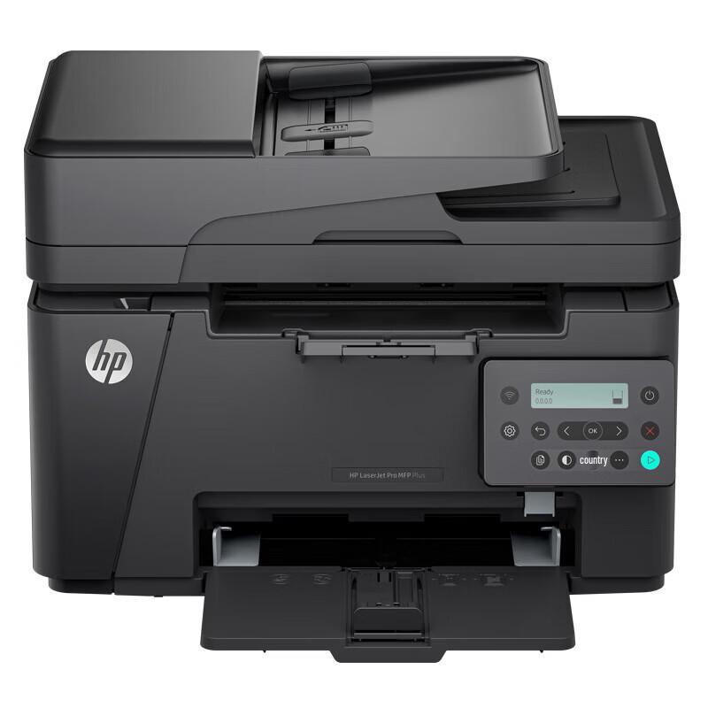 HP M126snw Plus A4 Черно-белый лазерный многофункциональный принтер Штепсель CN (адаптер в комплекте)