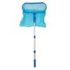 Pool Skimmer Net with Adjustable Telescopic Aluminum Pole Easy Installation Swimming Pool Net Skimmer Rake with Ultra Fine Mesh Pool Leaf Skimmer