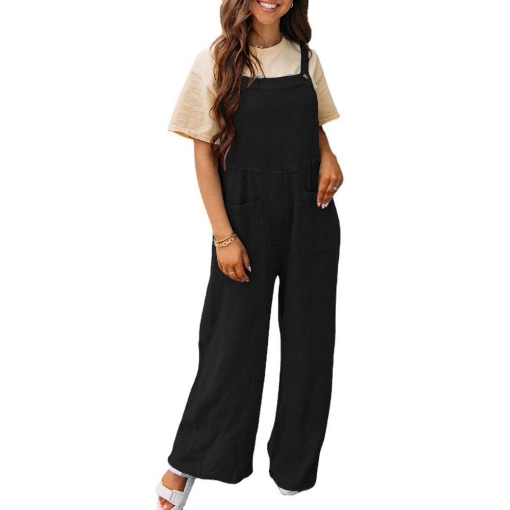 GMXIA Женские модные повседневные однотонные брюки с принтом на лето и весну, брюки без рукавов на подтяжках, комбинезоны и комбинезоны