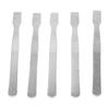 5Pcs Metal Spudger Disassemble Crowbar Phone Repair Tools 120x11mm Stainless Steel Solding Paste Spudger For Electronic Repair