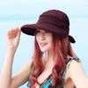 Wide Brim Sun Shade Hat Summer Caps Korean Style Hat Outdoor Beach Sun Protection Hat Sun Visor Hat for Women