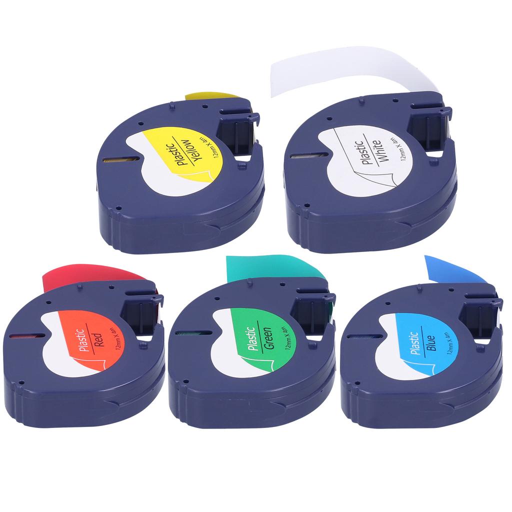 Сменная этикеточная лента для принтера LETRATAG, аксессуары для печати на ленте 12 мм x 4 метра