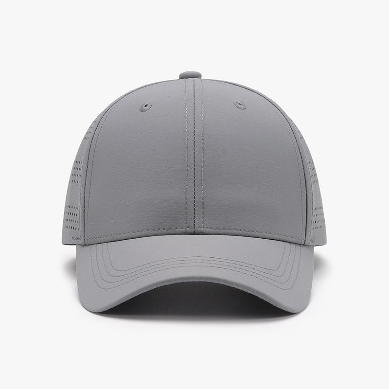 Summer New Solid Baseball Cap Women Men Hats Sunscreen Baseball Hats Cotton Outdoor Sport Running Visor Casual Cap With Pores
