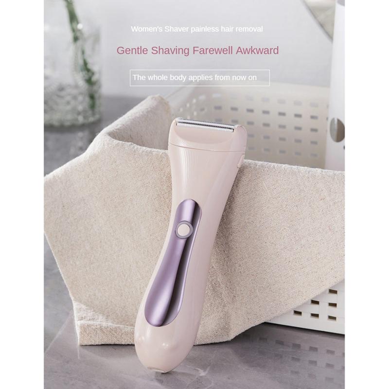 Бритва для влажной и сухой киски IPX7 водонепроницаемая лобковая интимная стрижка для женщин водостойкая электрическая бритва с зарядкой типа C