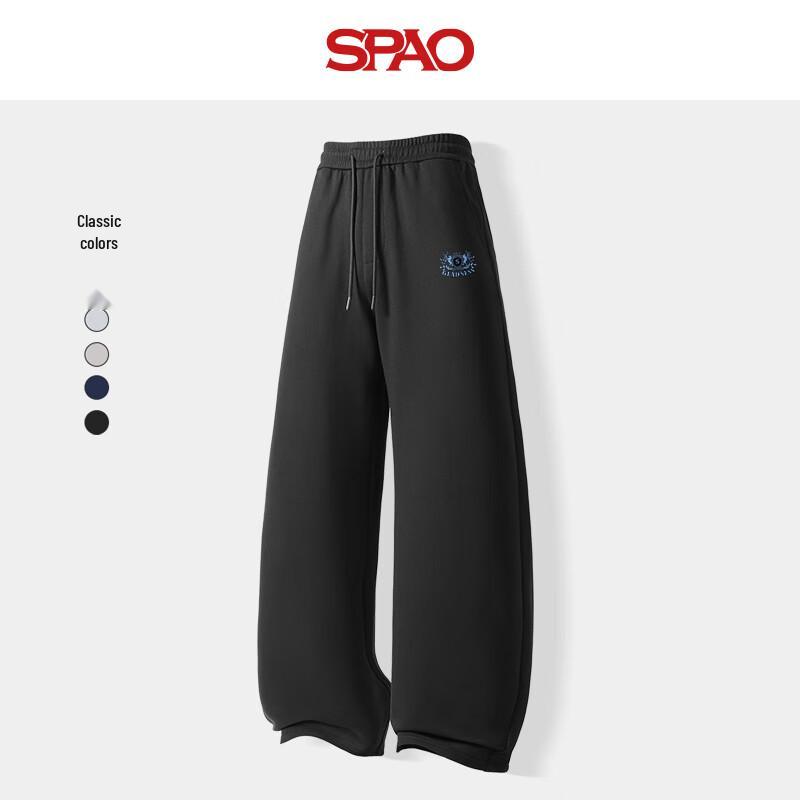 SPAO Women's SP Badge Series Casual Wide-Leg Pants