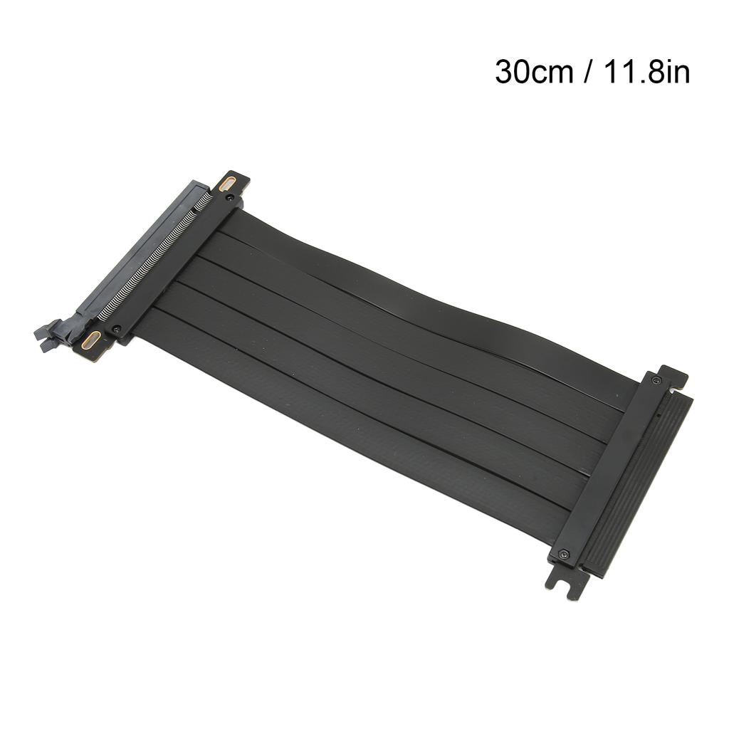 Удлинитель PCI-E 4.0 X16 Прямой угол 128 Гбит/с Защита от помех Plug and Play Кабель-удлинитель GPU для видеокарты