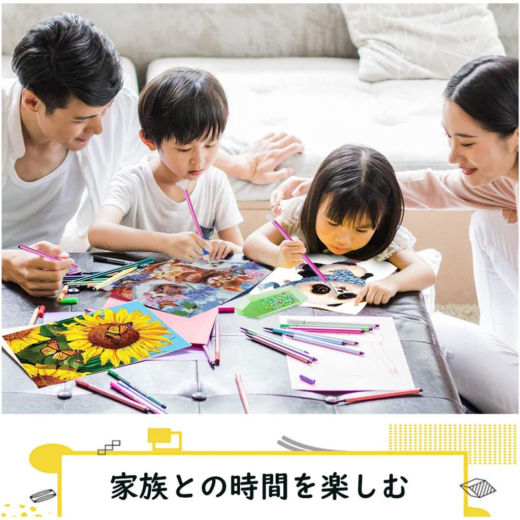 Набор из 4 5D Алмазная мозаика Цветное сердце Алмазная мозаика для начинающих Океанская мозаика из бисера Детская алмазная мозаика Популярная океанская декоративная мозаика Алмазные самоклеящиеся наклейки,