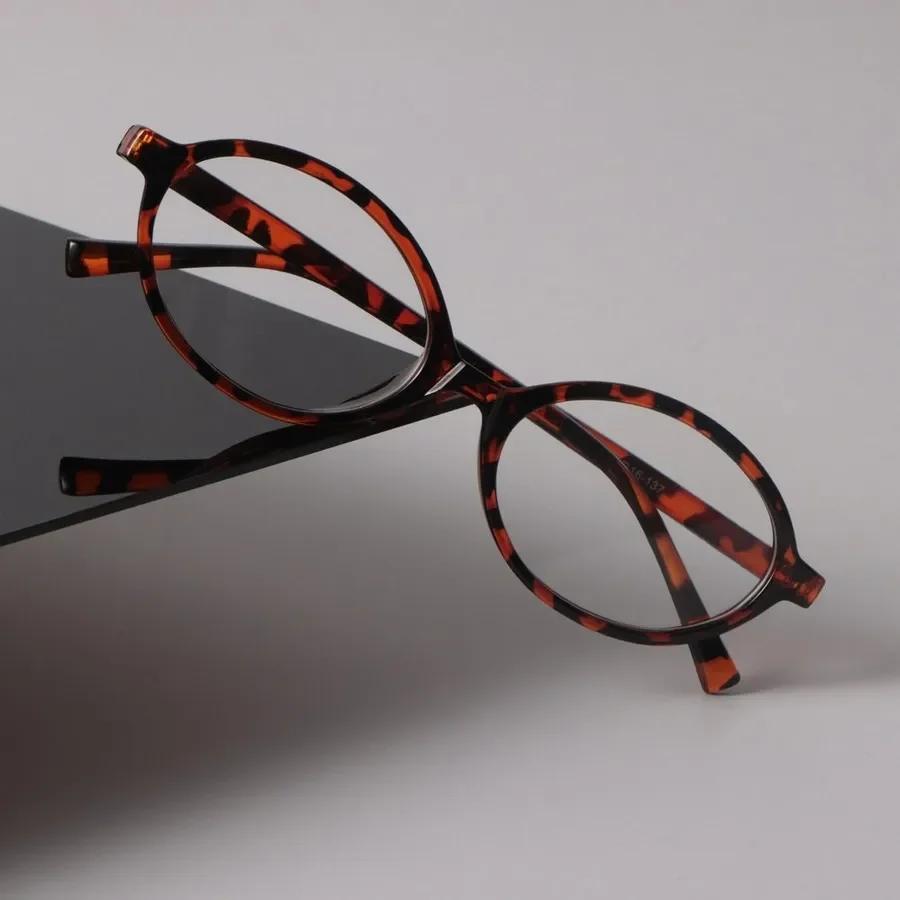 Minimalist Luxury Transparent Glasses Cool Round Frame Eyeglass Women Men Cool Clear Lens Frame Glasses