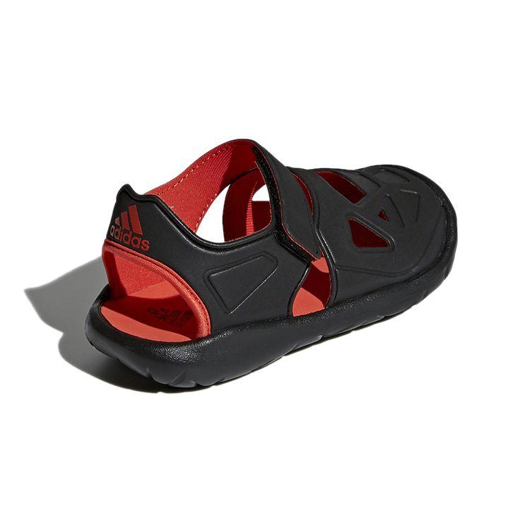 Adidas Fortaswim Simple Non-Slip Childrens Sandals Kids Sandals Black DB0486