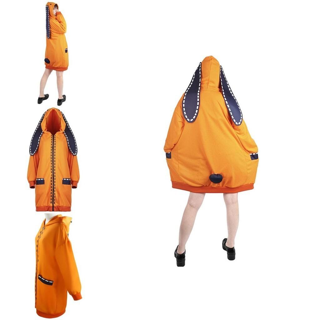 Костюм для косплея Kakegurui Runa Yomozuki Стильное худи-пальто для поклонников аниме