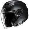Шлем HJC HELMETS i31 Solid Jet, Открытый, со встроенным солнцезащитным визором и съемной вентиляцией, HJH273 Полуматовый черный, Размер M (57-58см)